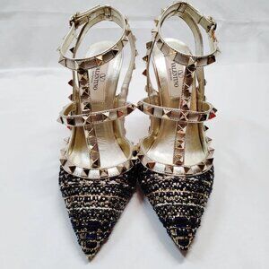 VALENTINO Sandals Women Silver PVC 340-071425